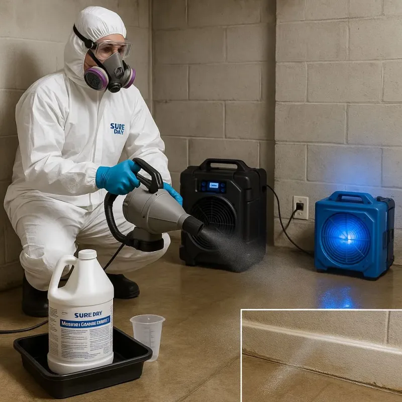 Sanitization and Odor Removal process in Acres Green, CO